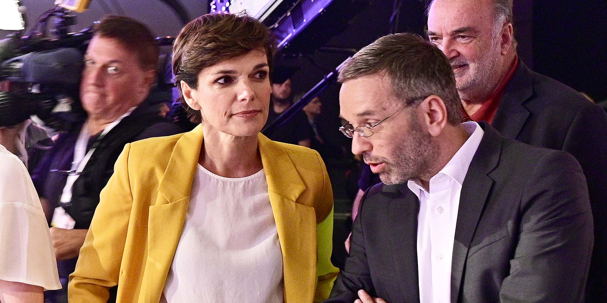 Pamela Rendi-Wagner (SPÖ) und Herbert Kickl (FPÖ)