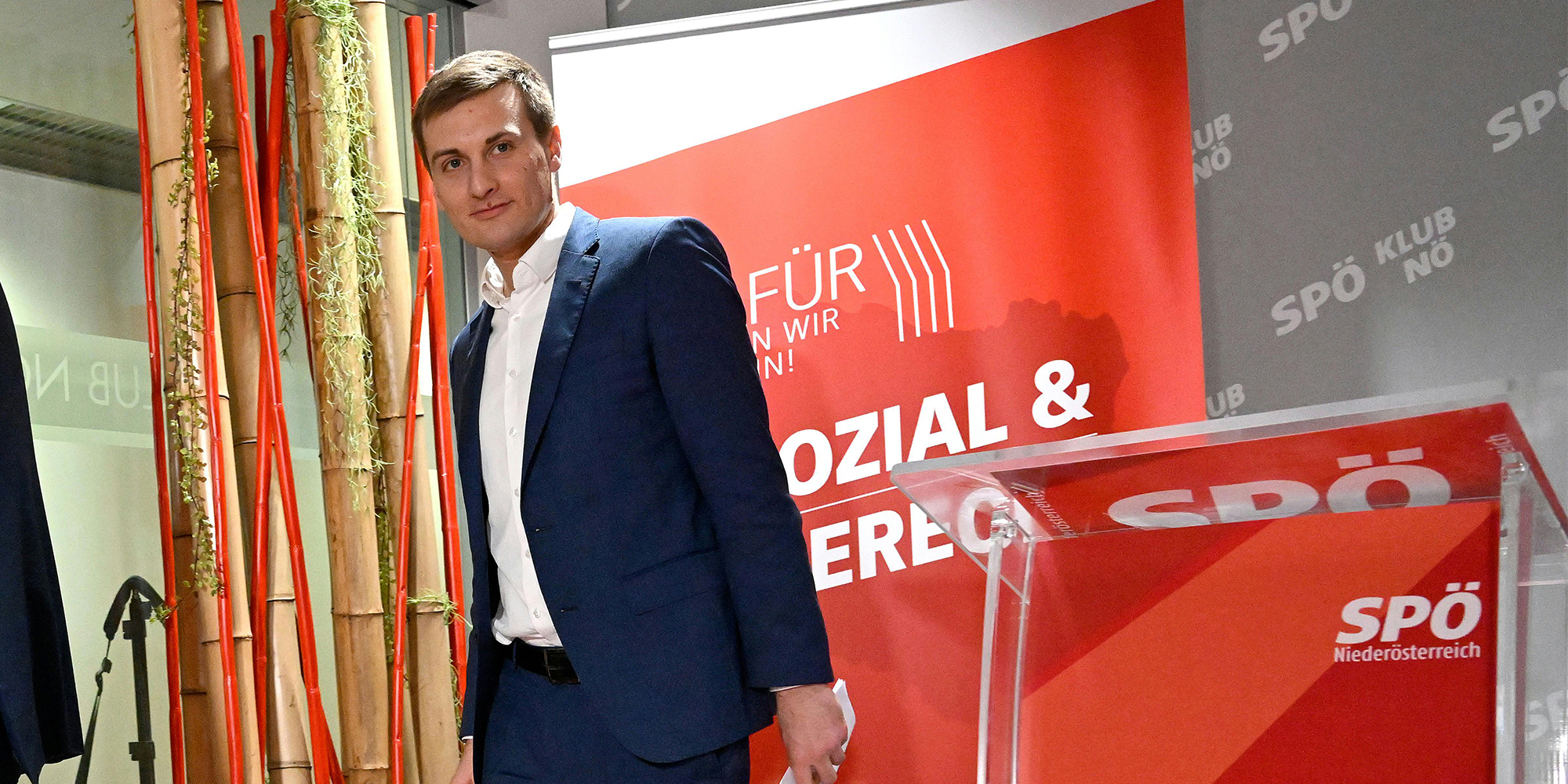 Der neue SPÖ-NÖ-Chef Sven Hergovich